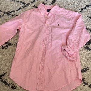 NWOT Polo Ralph Lauren Pink Salmon Shirt 16